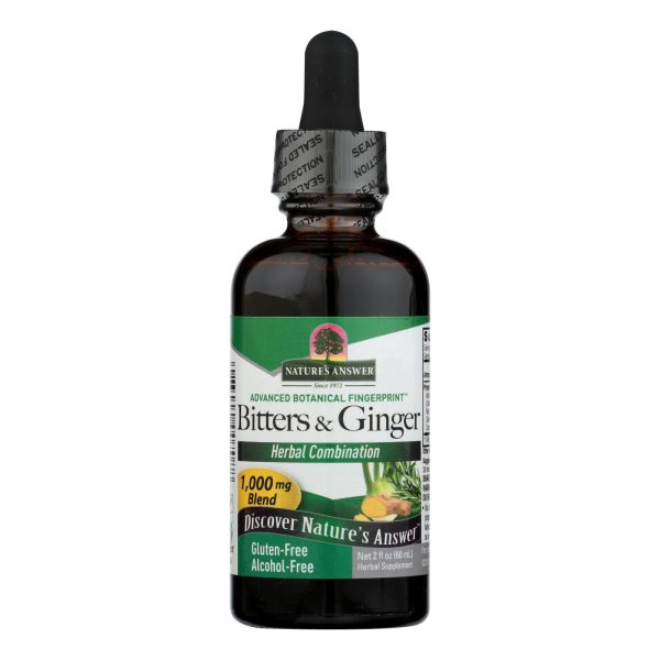 Nature's Answer - Bitters with Ginger Alcohol Free - 2 fl oz - Image 2