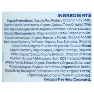 Kos - Prot Powder Blueberry - 1 Each-20.6 OZ