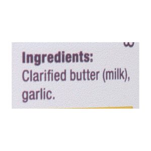 4th and Heart - Ghee - Garlic - Case of 6 - 9 oz