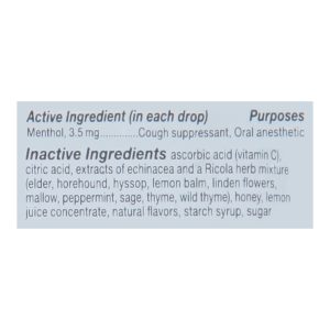 Ricola - Cough Drop Ech Honey Lemon - Case of 8-19 CT