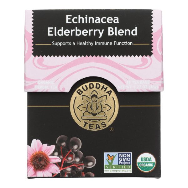 Buddha Teas - Tea Echin Elbry Blend - Case of 6-18 CT - Image 2