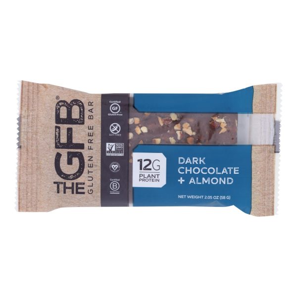 The Gfb - Bar Dark Chocolate Almnd Gluten Free - Case of 12-2.05 OZ - Image 2