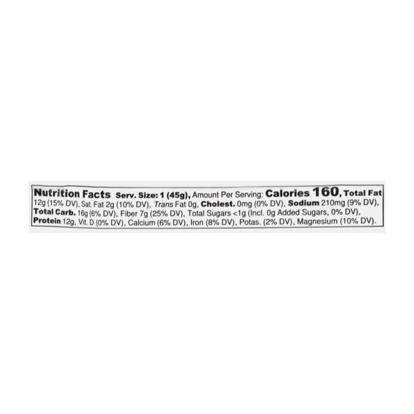 Iq Bar - Bar Peanut Butter Chip - Case of 12 - 1.6 OZ - Image 3