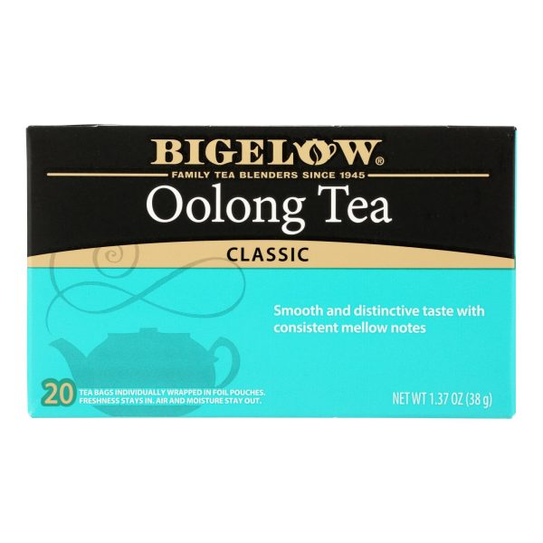 Bigelow Tea Tea - Oolong - Case of 6 - 20 BAG