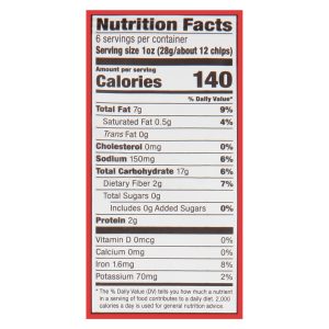 Garden Of Eatin' - Chip Blu Corn Red Hot - Case of 12-5.5 OZ