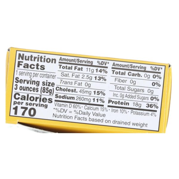 Wild Planet Sardines in Oil - Lemon - Case of 12 - 4.375 oz. - Image 3