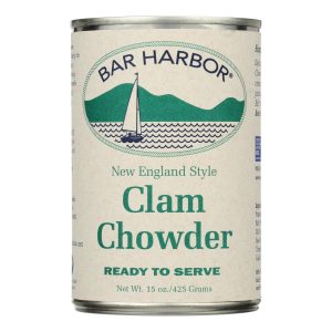 Bar Harbor - Clam Chowder - Ready to Serve - Case of 6-15 oz.