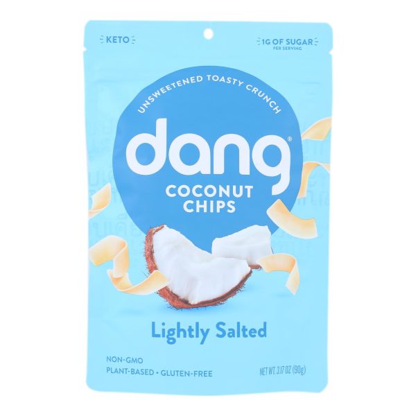 Dang - Toasted Coconut Chips - Lightly Salted - Case of 12 - 3.17 oz. - Image 3