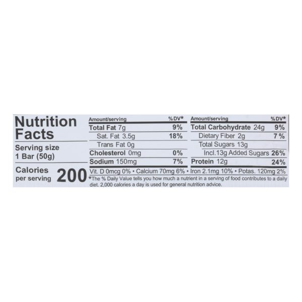 NuGo Nutrition Bar - Dark - Peanut Butter Cup - 1.76 oz - Case of 12
