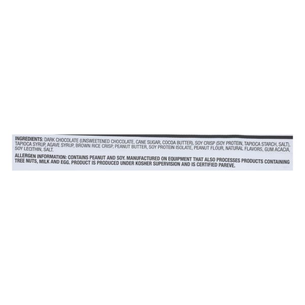 NuGo Nutrition Bar - Dark - Peanut Butter Cup - 1.76 oz - Case of 12 - Image 2