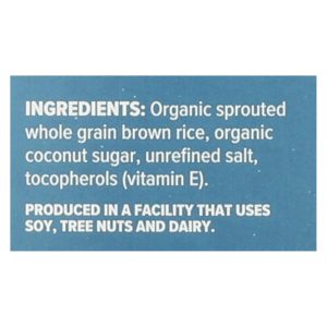 One Degree Organic Foods Sprouted Brown Rice - Crisps Cereal - Case of 6 - 8 oz.