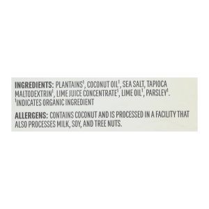 Barnana - Plantn Chips Acaplc Lme - Case of 6-2 OZ