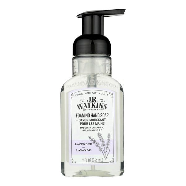 J.R. Watkins - Hand Soap Foam Lavender - Case of 3-9 FZ