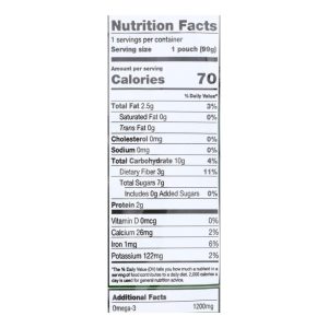 Mamma Chia Squeeze Vitality Snack - Green Magic - Case of 16 - 3.5 oz.