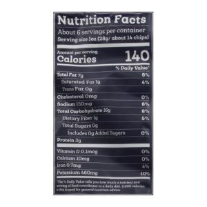 Siete - Kettle Chip Queso - Case of 6-5.5 OZ