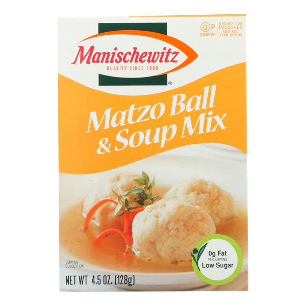 Manischewitz - Matzo Ball and Soup Mix - Case of 24 - 4.5 oz. - Image 3