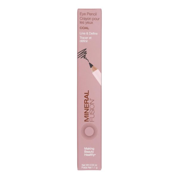 Mineral Fusion - Mkup Eye Pencil Coal - 1 Each-.04 OZ - Image 2