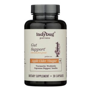 Ladybug Potions - Supp Feel Great Acv Plus - 1 Each-30 CT
