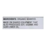 Gimme Seaweed Snacks 100% Organic Roasted Seaweed Sushi Nori - Wrap N' Roll - Case of 12 - .81 oz