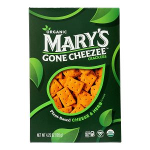 Mary's Gone Crackers - Crckr Peanut Bsd Hrb Chs - Case of 6-4.25 OZ