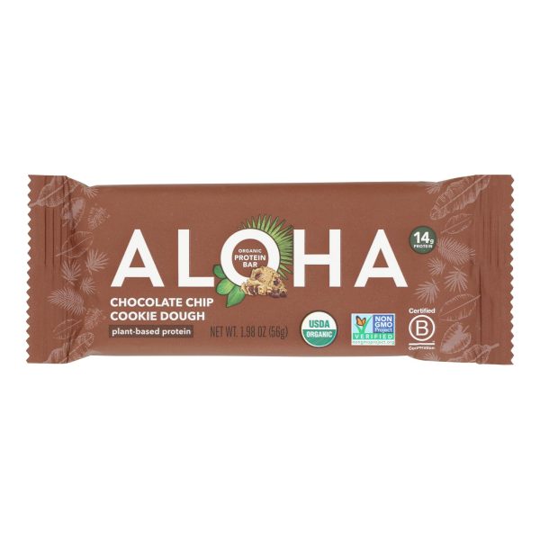 Aloha - Bar Chocolate Chips Cookie Dgh - Case of 12-1.98 OZ - Image 2