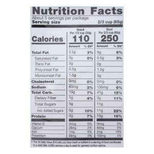 Kind Almond Butter Whole Grain Clusters - Case of 6 - 11 OZ