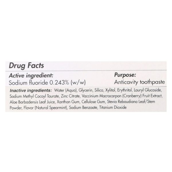 Spry Toothpaste - Spearmint - Fluoride - 5 oz - Image 2