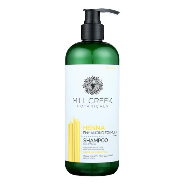 Mill Creek Botanicals Henna Shampoo  - 1 Each - 14 FZ - Image 2