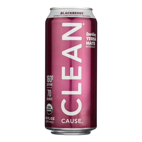 Clean Cause - Yrba Mte Blackbry Cln - Case of 12 - 16 FZ - Image 3