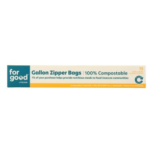 For Good - Gallon Zipper Bags - Case of 6-15 CT