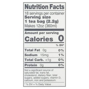 Good Earth Herbal and Black Tea - Sweet and Spicy - Case of 6 - 18 Count