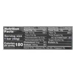 Kind - Bar Dark Chocolate Nuts Sea Salt - Case of 12 - 1.4 ounces