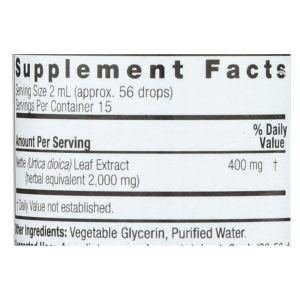 Nature's Answer - Nettle Leaf Alcohol Free - 1 fl oz