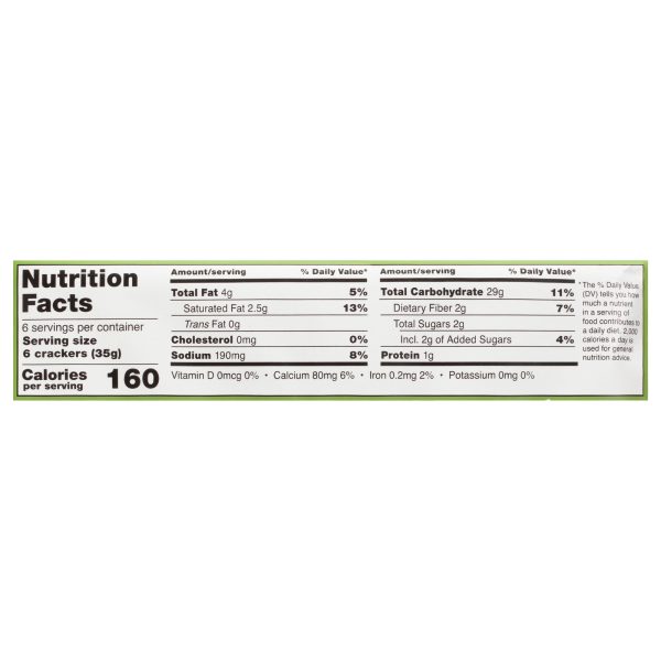 Schar - Crackers Rosemary Table - Case of 5-7.4 OZ - Image 2