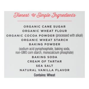 Miss Jones Organic Chocolate Cake Mix  - Case of 6 - 15.87 OZ
