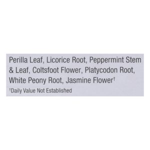 Bravo Teas and Herbs - Tea - Lung Soother - 20 Bag