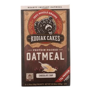 Kodiak Cakes - Oatmeal Choc Chip Packets - CS of 6-6/1.76OZ