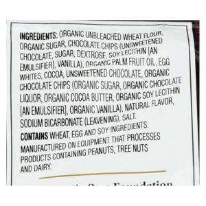 Newman's Own Organics Double Chocolate Chip Cookies - Organic - Case of 6 - 7 oz.