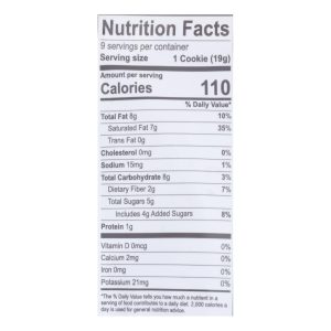 Emmy's Organics  Chocolate Chip - Case of 8 - 6 oz.