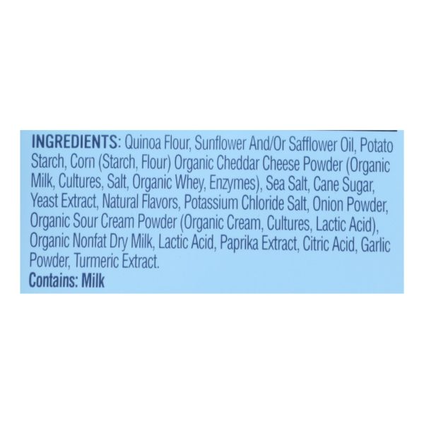 Simply 7 - Chips Quinoa Cheddar - Case of 8-3.5 OZ