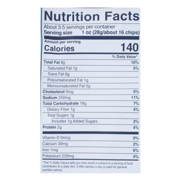 Simply 7 - Chips Quinoa Cheddar - Case of 8-3.5 OZ - Image 3