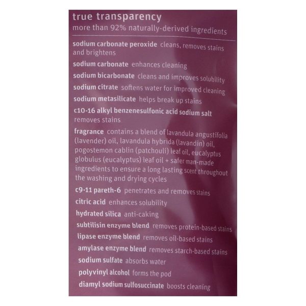Grab Green Laundry Detergent - Vanilla - Case of 6 - 24 Count - Image 2