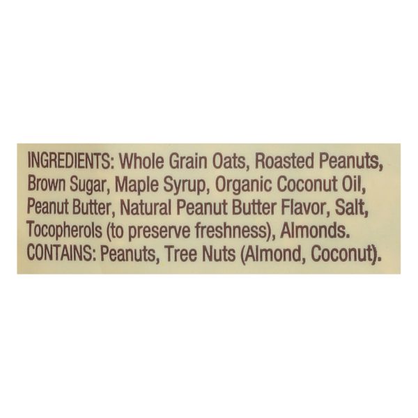Bob's Red Mill - Granola Peanut Butter - Case of 6-11 OZ