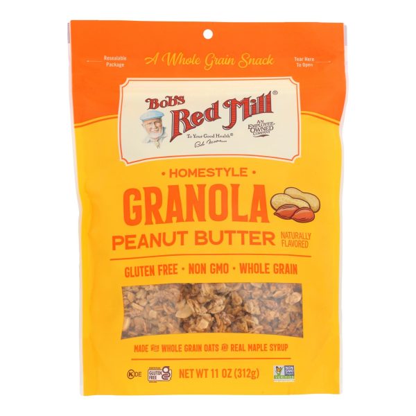 Bob's Red Mill - Granola Peanut Butter - Case of 6-11 OZ - Image 3
