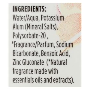 Crystal Essence Mineral Deodorant Body Spray Pomegranate - 4 fl oz