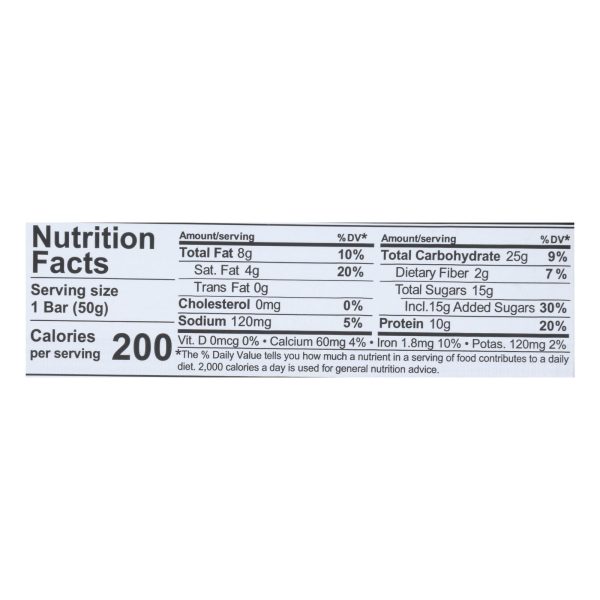 Nugo Nutrition Bar - Nugo Dark - Chocolate Coconut - 1.76 oz - 1 Case - Image 3