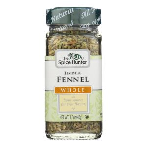 Spice Hunter - Fennel Indian Whole - Case of 6 - 1.6 OZ