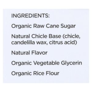 Simply Gum All Natural Gum - Fennel Licorice - Case of 12 - 15 Count