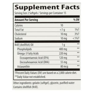 Nature's Way - EfaGold Krill Oil - 30 Softgels