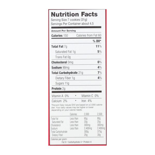 Homefree - Gluten Free Mini Cookies - Chocolate Chip - Case of 6 - 5 oz. - Image 2